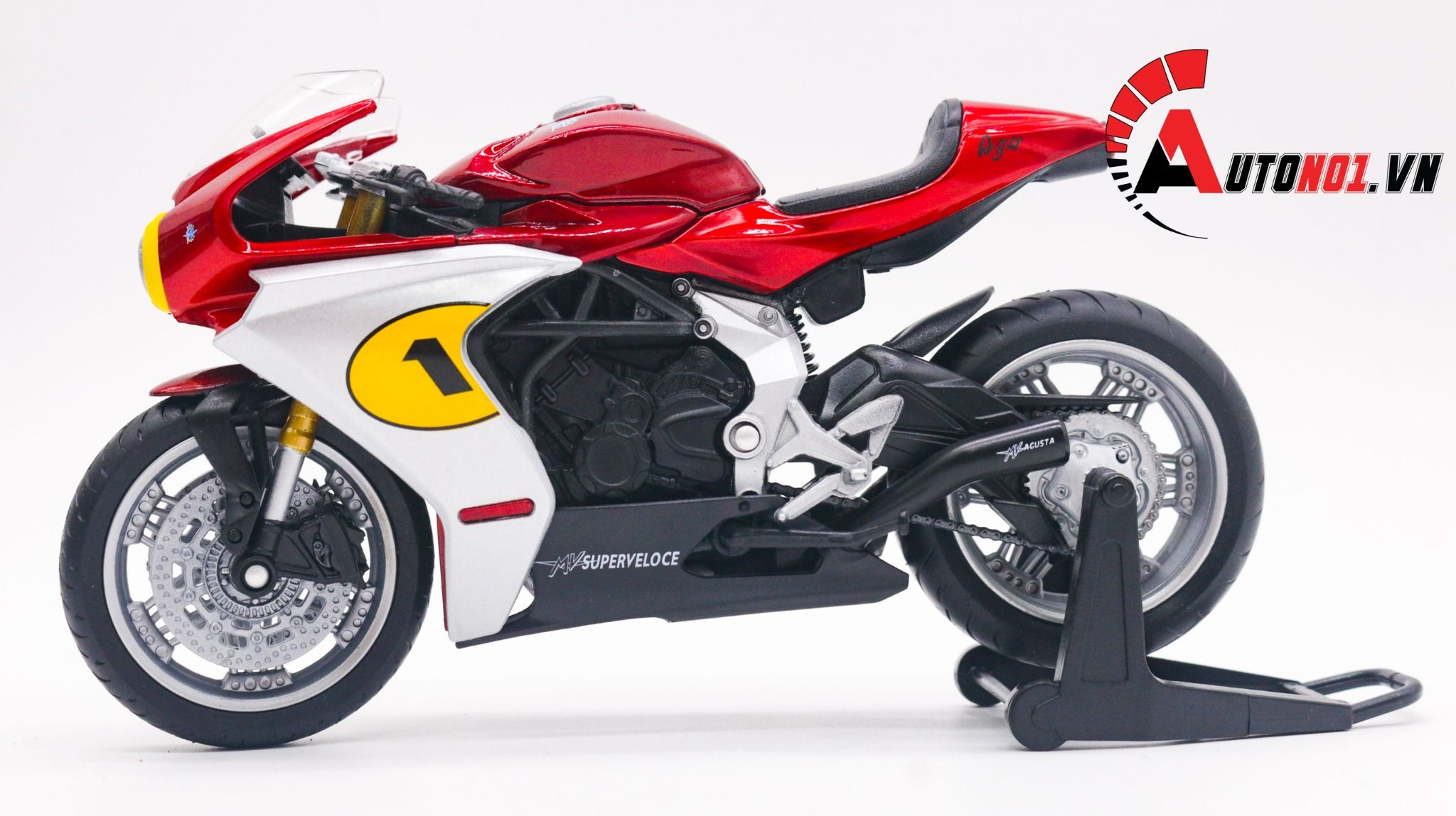  Mô hình xe MV Agusta Superveloce 1:12 Welly MT028 