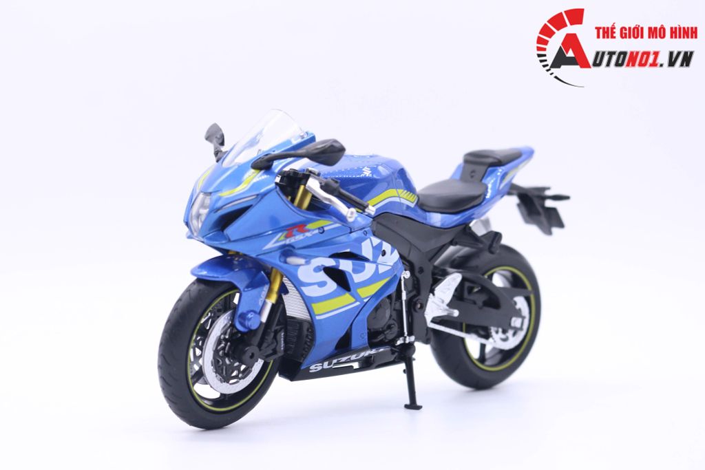 MÔ HÌNH XE SUZUKI GSX-R1000 BLUE 1:12 MSZ 7207