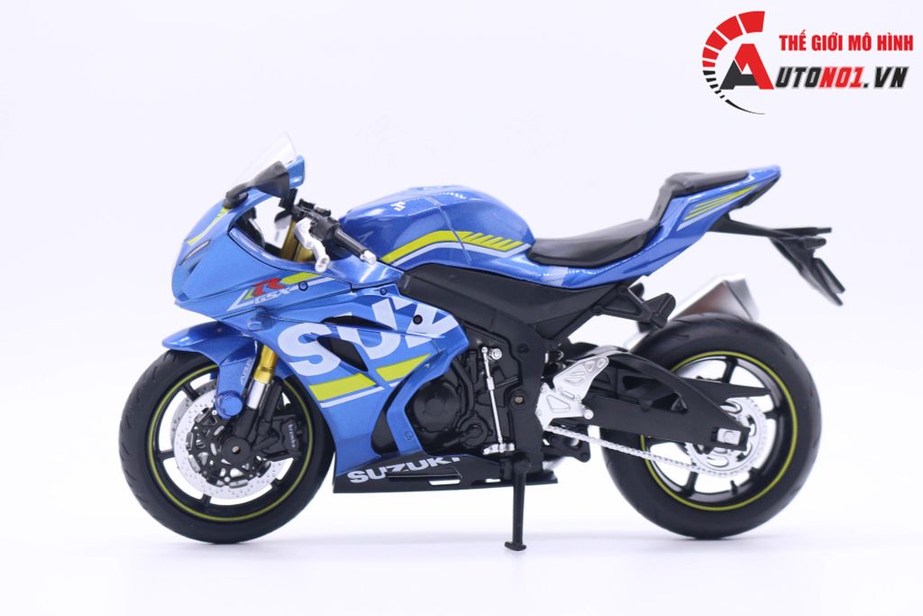 MÔ HÌNH XE SUZUKI GSX-R1000 BLUE 1:12 MSZ 7207