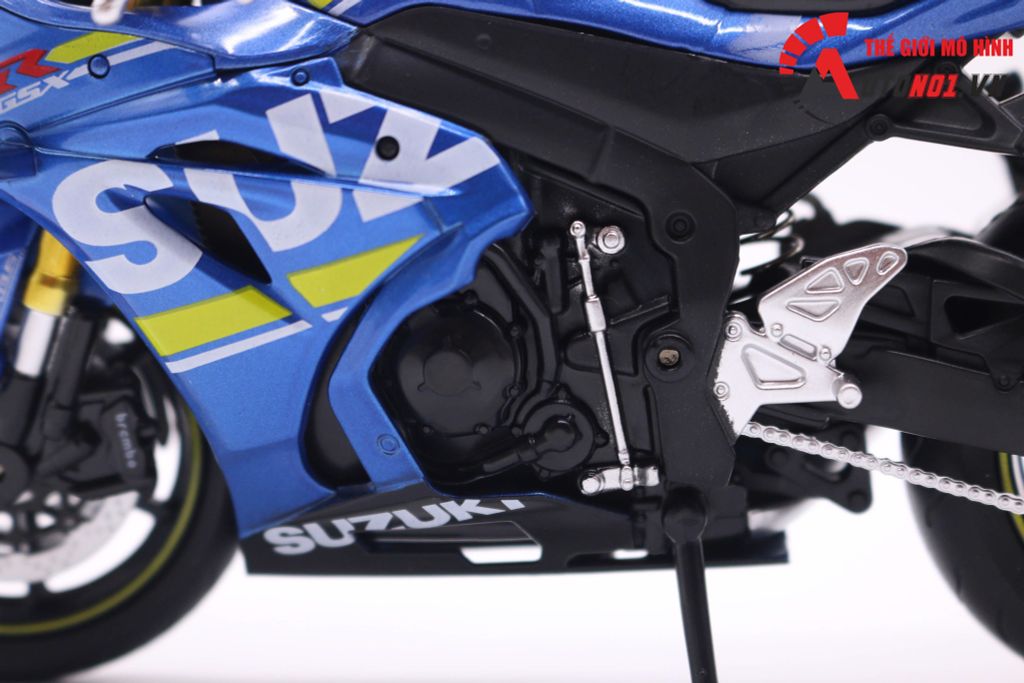 MÔ HÌNH XE SUZUKI GSX-R1000 BLUE 1:12 MSZ 7207