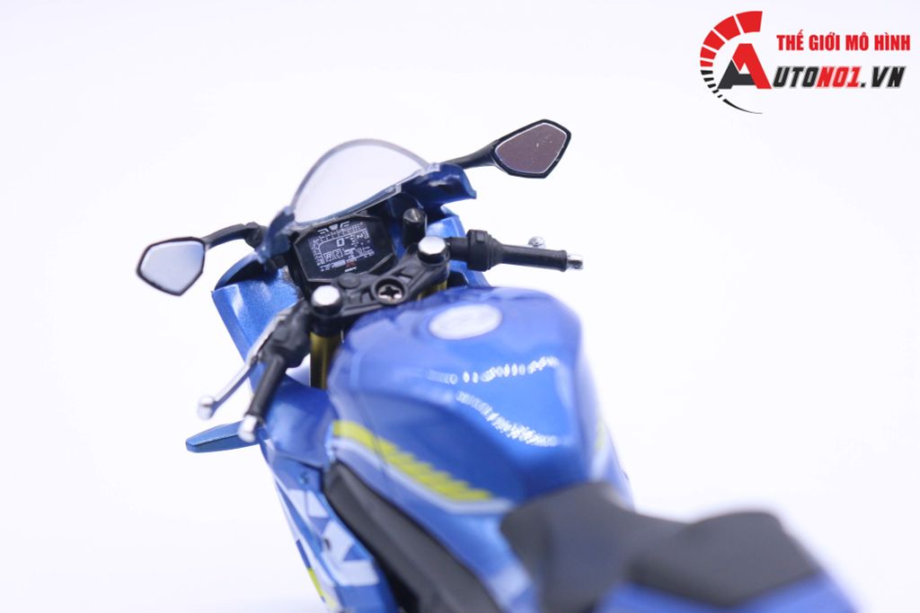 MÔ HÌNH XE SUZUKI GSX-R1000 BLUE 1:12 MSZ 7207