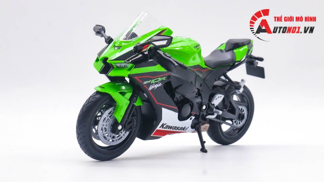  Mô hình xe Kawasaki Ninja ZX-10R 1:12 Welly MT082 