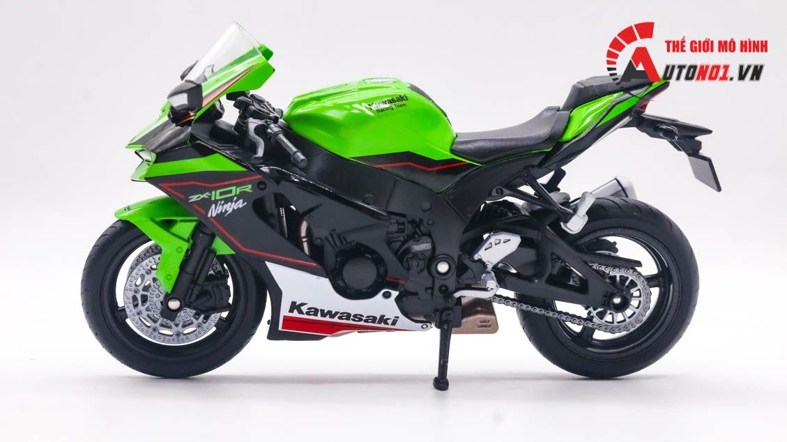 Mô hình xe Kawasaki Ninja ZX-10R 1:12 Welly MT082