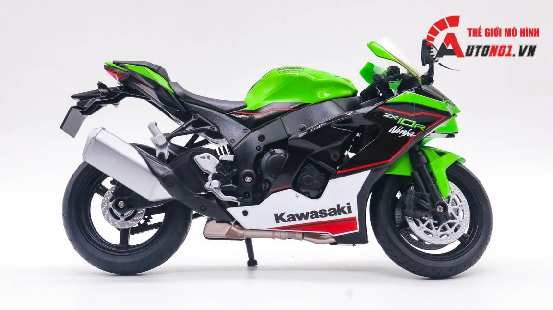 Mô hình xe Kawasaki Ninja ZX-10R 1:12 Welly MT082
