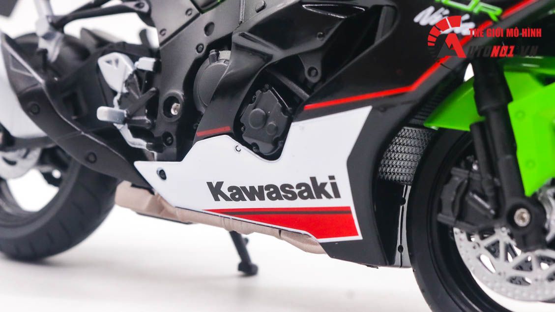  Mô hình xe Kawasaki Ninja ZX-10R 1:12 Welly MT082 