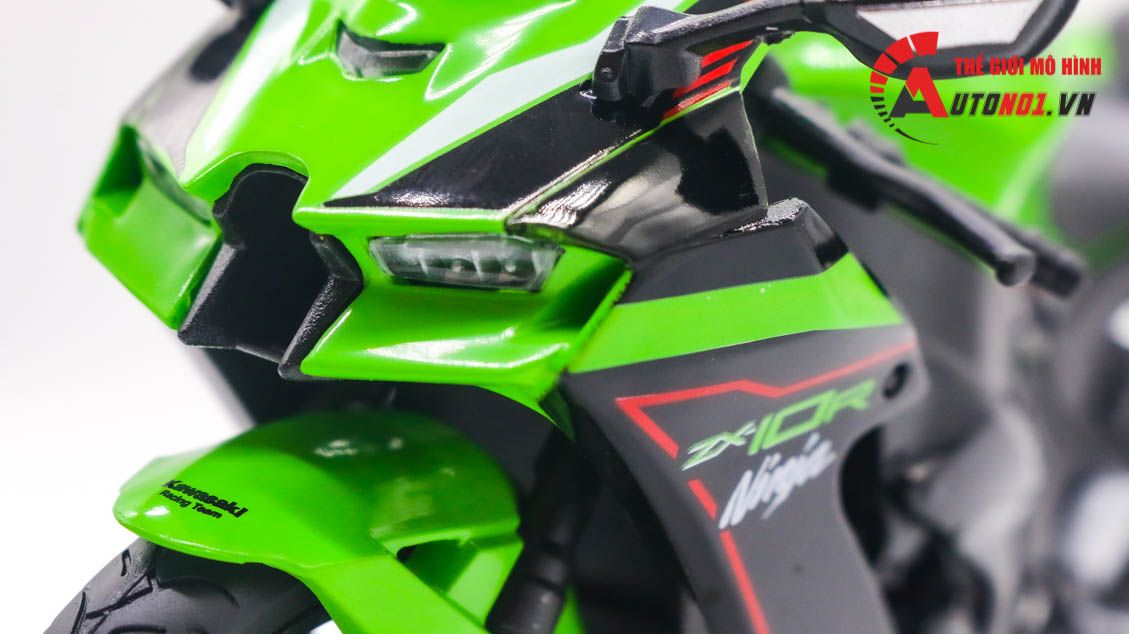  Mô hình xe Kawasaki Ninja ZX-10R 1:12 Welly MT082 