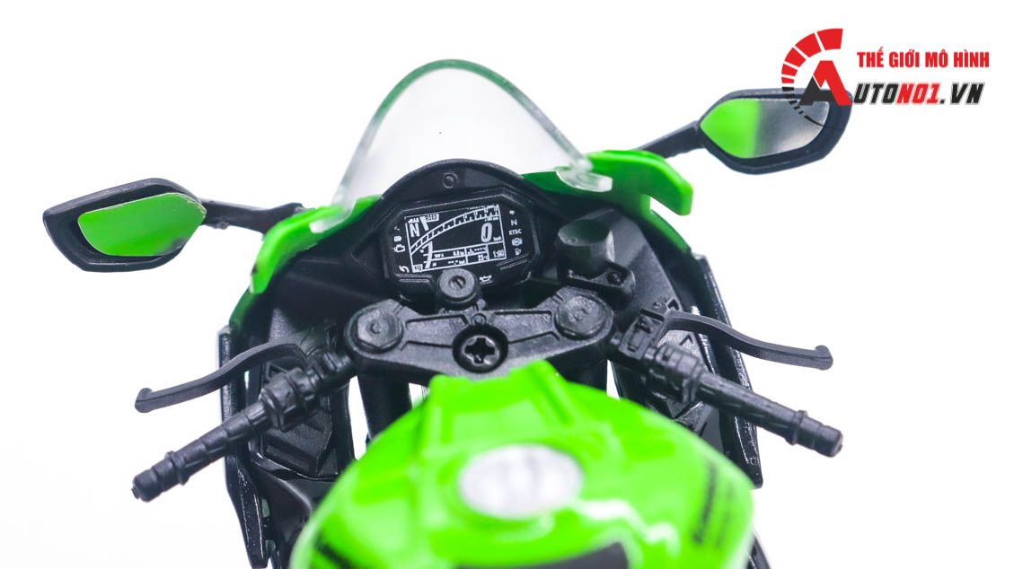  Mô hình xe Kawasaki Ninja ZX-10R 1:12 Welly MT082 