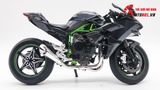  Mô hình xe Kawasaki Ninja H2 H2R tỉ lệ 1:9 Huayi Alloy 8134 