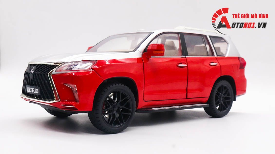 Mô hình xe Lexus LX570 1:18 Weitug 8084