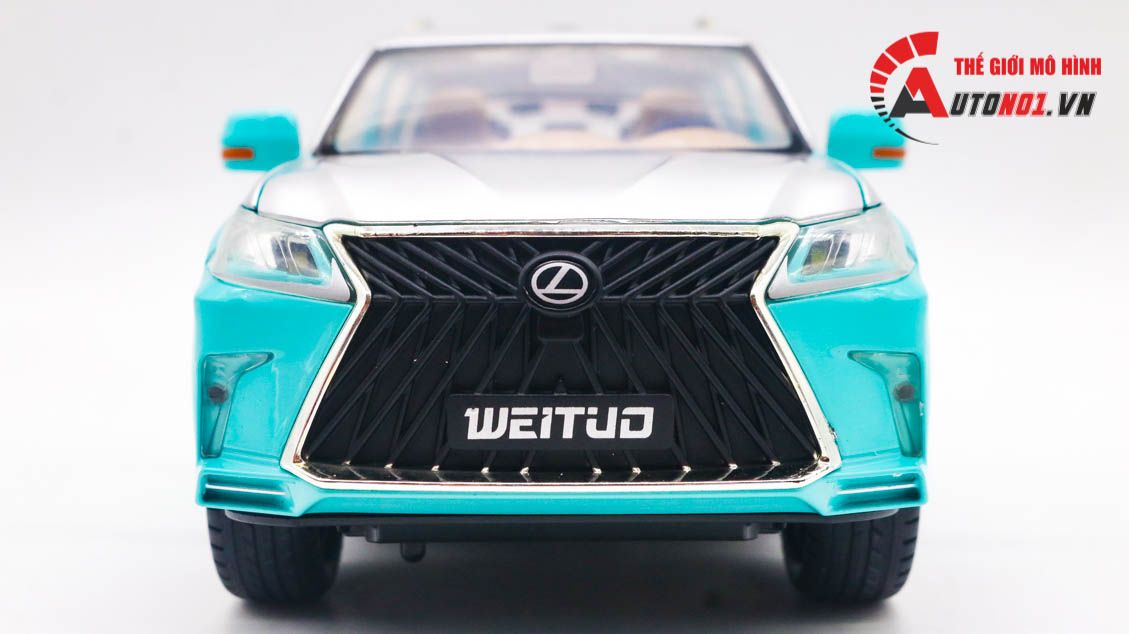 Mô hình xe Lexus LX570 1:18 Weitug 8084