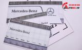  Diorama 1:24 Showroom trưng bày Mercedes cho xe tỉ lệ 1:24 kích thước 35X25X15cm 4 tấm lắp ghép formex 5li DR010H 