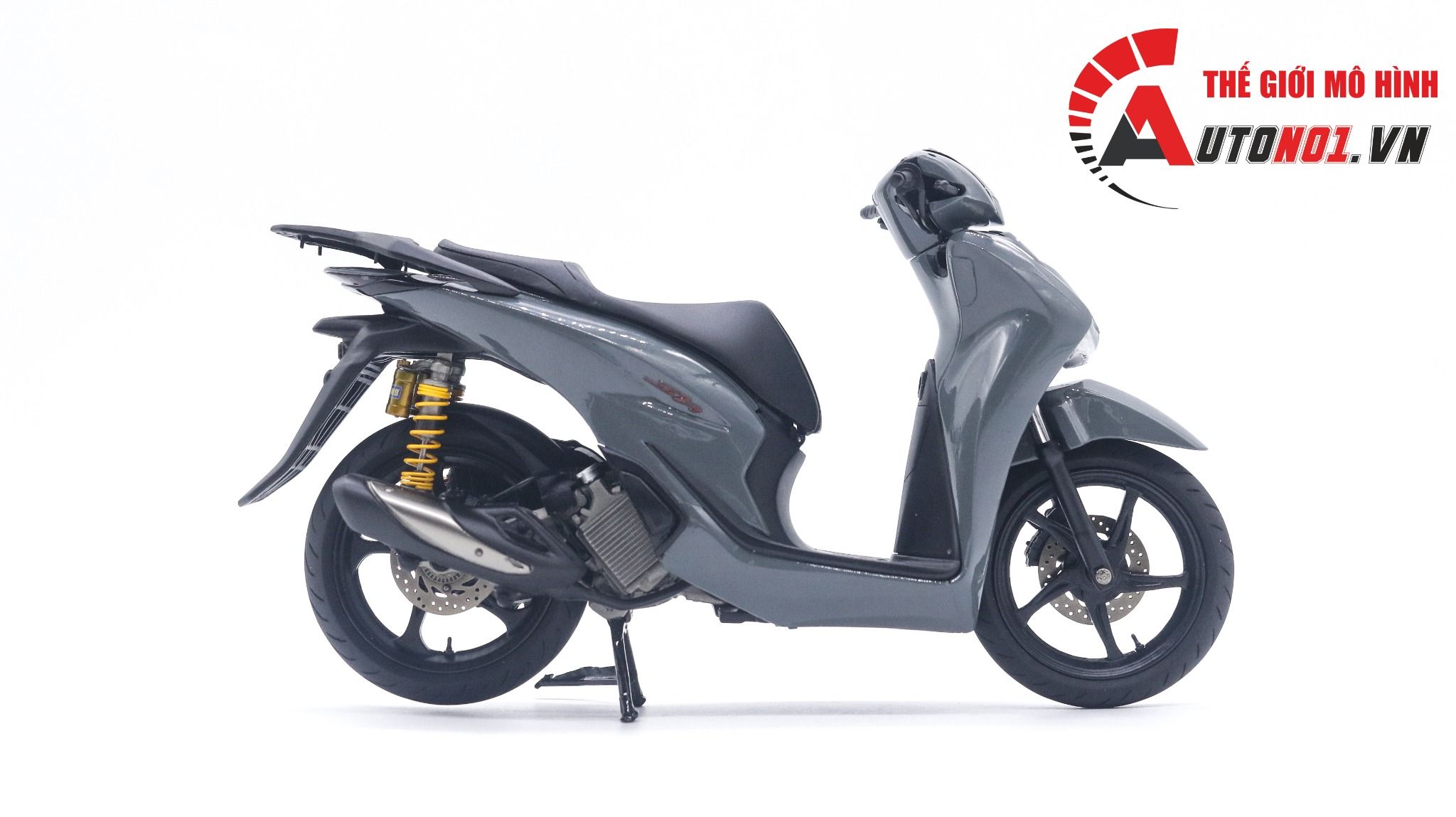  Mô hình xe Honda SH 2020 màu xám lông chuột tỉ lệ 1:12 Autono1 D250A 