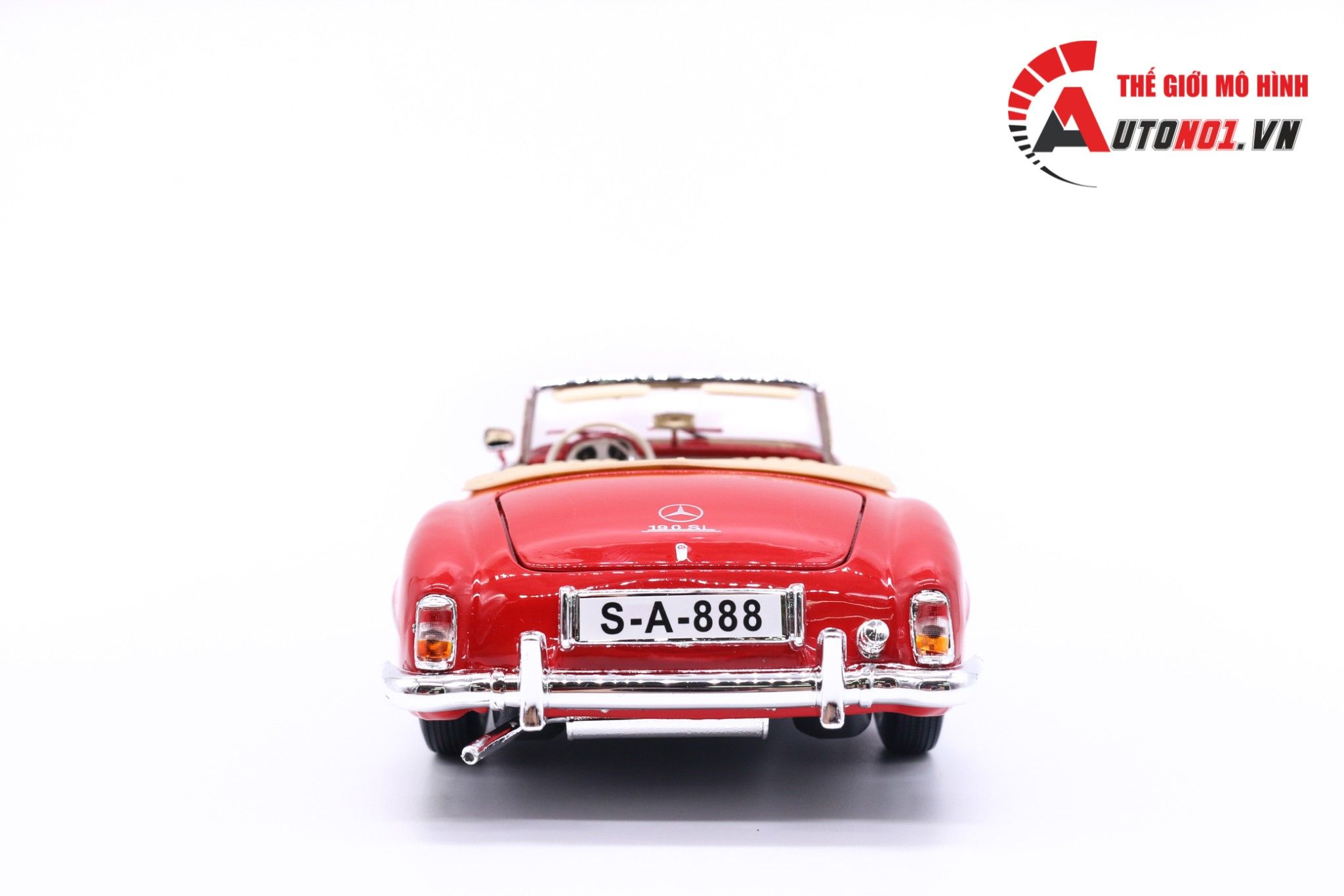  Mô hình xe Mercedes Benz 190sl (1955) Red 1:18 Maisto 2677 