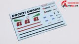  Decal nước độ Ducati Panigale V4S Italy tỉ lệ 1:12 Autono1 DC603c 