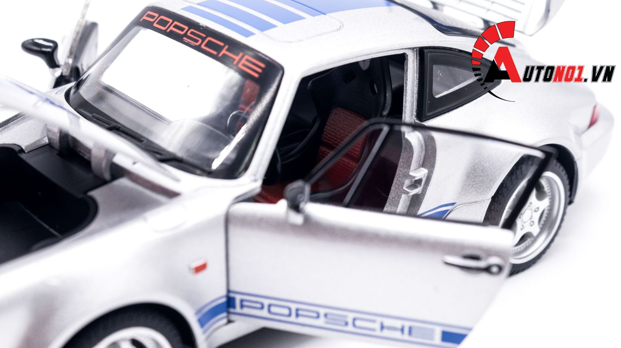  Mô hình xe Porsche RWB RauhWelt 964 1:24 Alloy Model OT207 