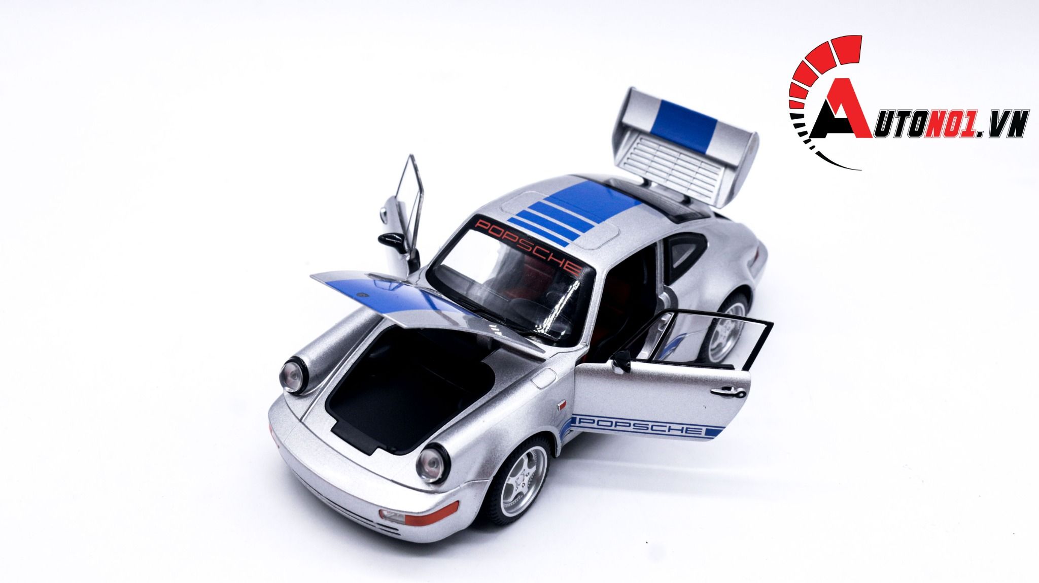  Mô hình xe Porsche RWB RauhWelt 964 1:24 Alloy Model OT207 