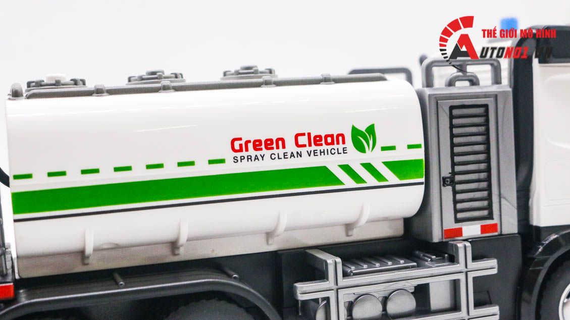 Mô hình xe tưới cây xanh có phun khói tỉ lệ 1:24 Metal DieCast OT497