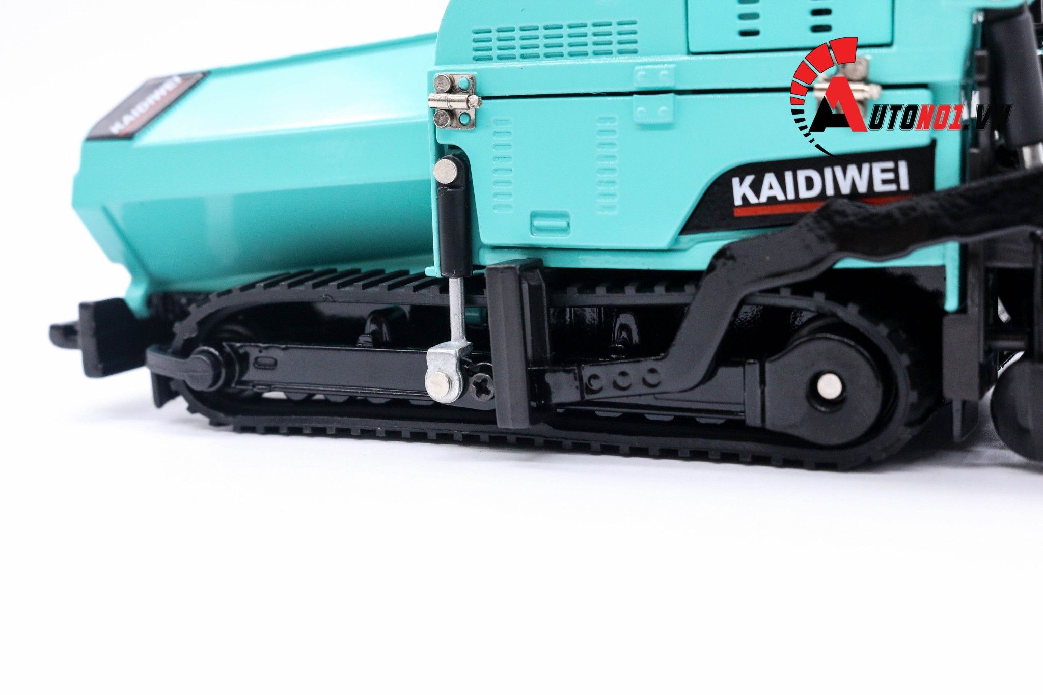 Mô hình xe công trình tráng đường nhựa xanh 1:40 kaidiwei 3264
