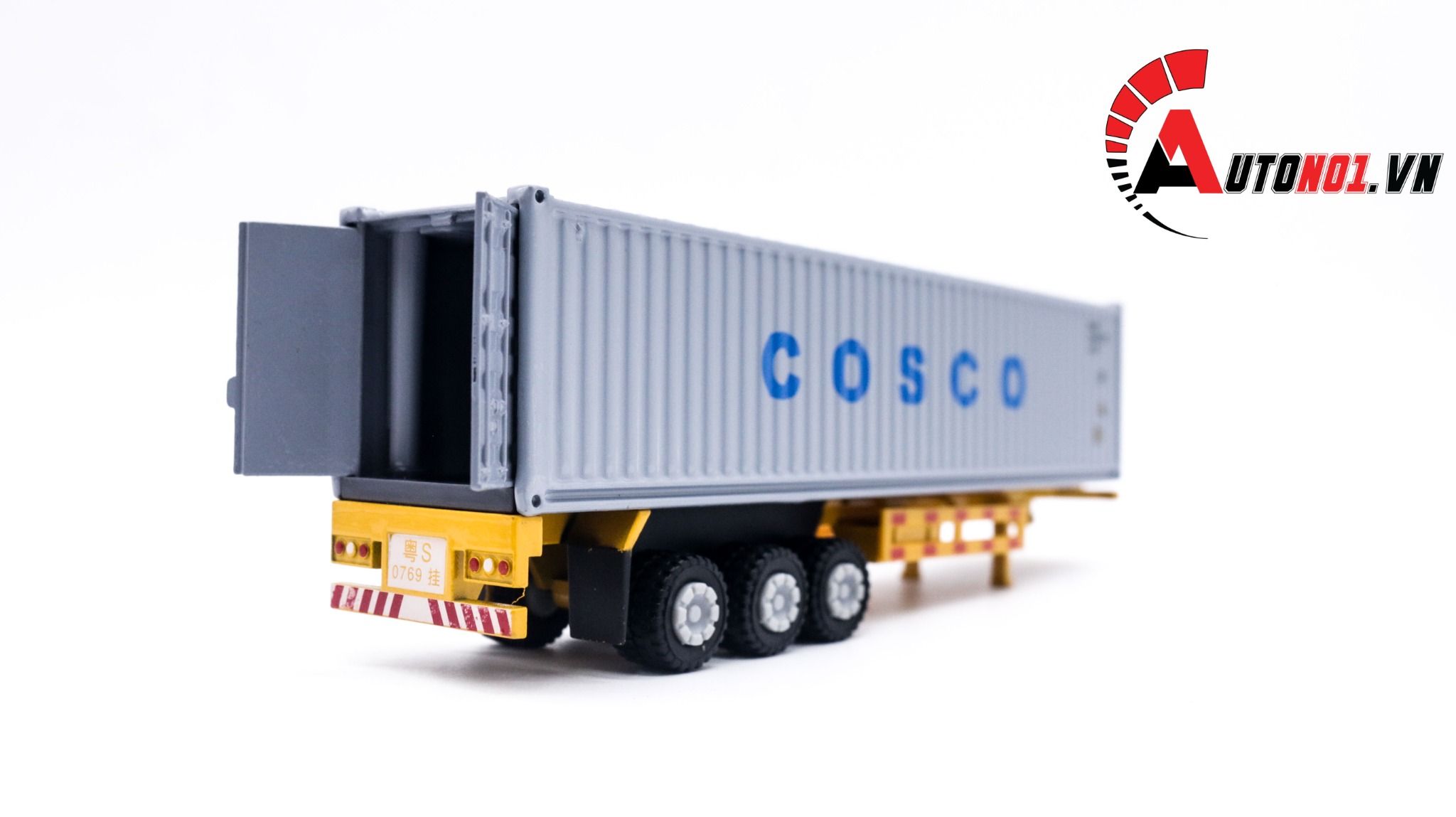  Xe mô hình ô tô container chở hàng full kim loại tỉ lệ 1:60 jingbang OT236 