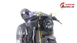  Mô hình xe cao cấp Ducati V4 Panigale Cafe Racer tím titan cao cấp độ nồi khô 1:12 Tamiya D202 