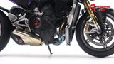  Mô hình xe cao cấp Ducati V4 Panigale Cafe Racer tím titan cao cấp độ nồi khô 1:12 Tamiya D202 