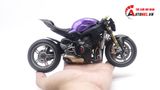  Mô hình xe cao cấp Ducati V4 Panigale Cafe Racer tím titan cao cấp độ nồi khô 1:12 Tamiya D202 