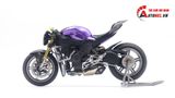  Mô hình xe cao cấp Ducati V4 Panigale Cafe Racer tím titan cao cấp độ nồi khô 1:12 Tamiya D202 