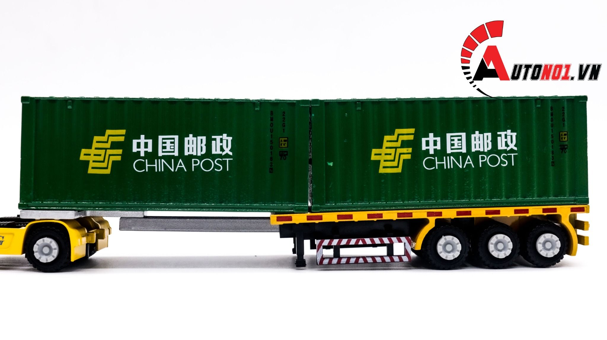  Mô hình xe container bằng hợp kim tỉ lệ 1:60 Jingbang OT220 