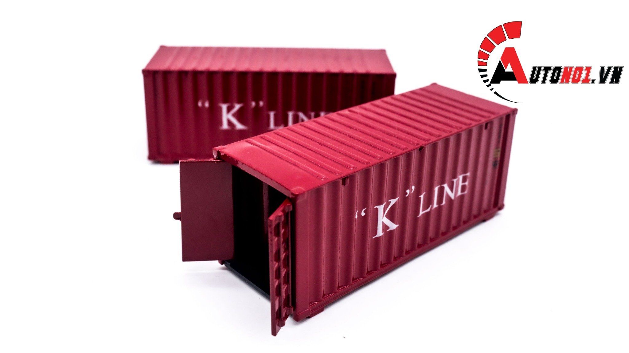  Mô hình xe container bằng hợp kim tỉ lệ 1:60 Jingbang OT220 