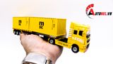  Mô hình xe container bằng hợp kim tỉ lệ 1:60 Jingbang OT220 