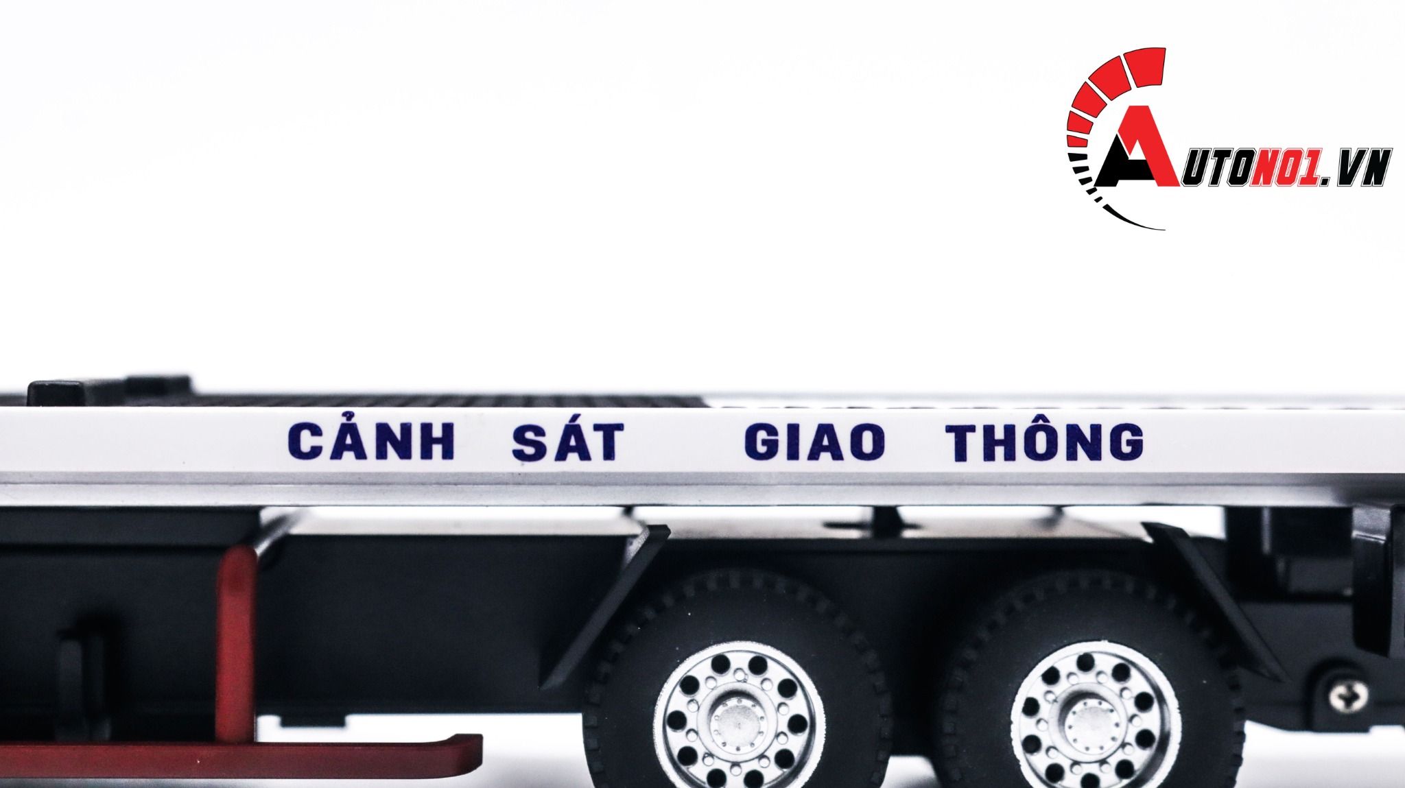  Mô hình xe ô tô độ CSGT cứu hộ Mercedes benz Hytruck kích thước 46cm tỉ lệ 1:24 Hengteng model Autono1 OT235 