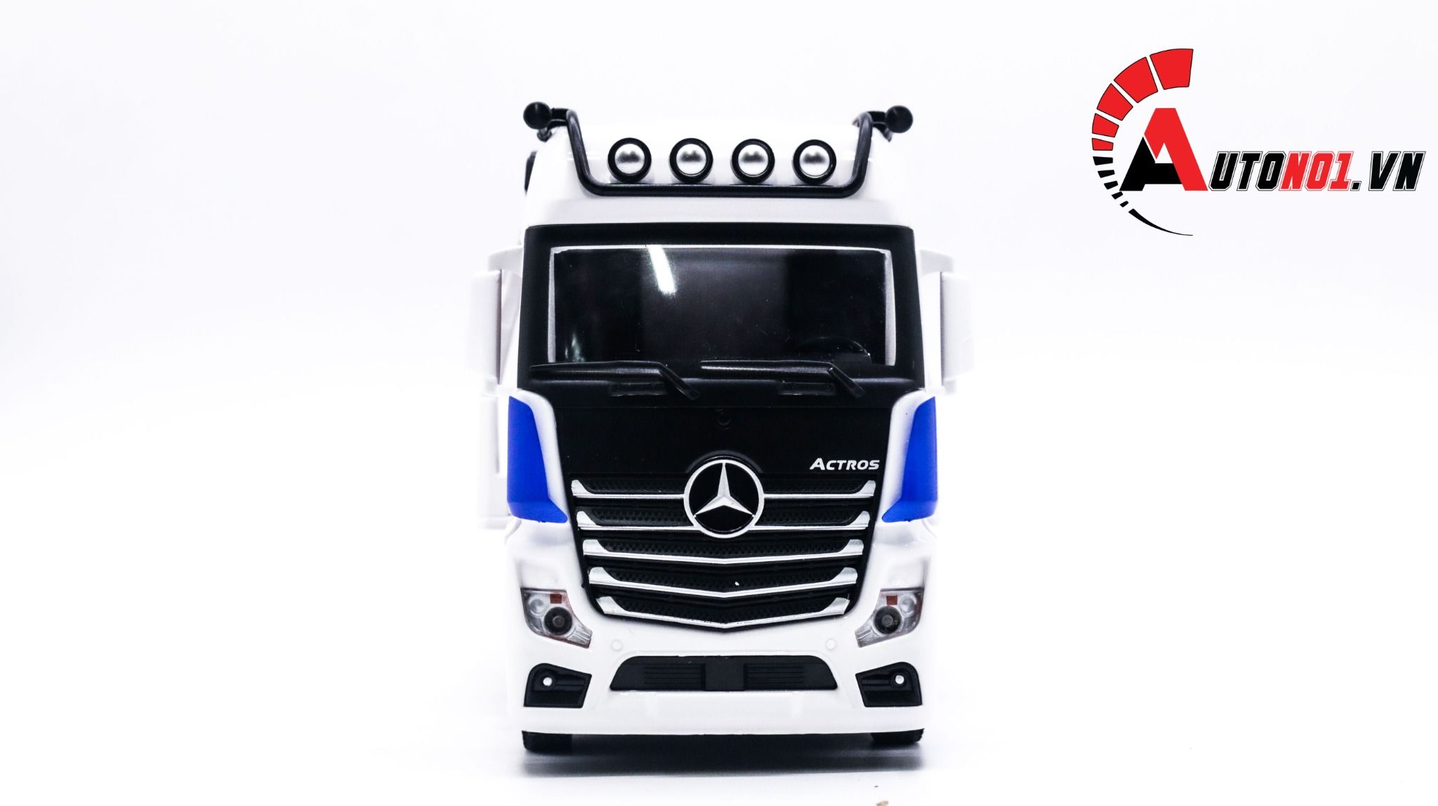 Mô hình xe ô tô độ CSGT cứu hộ Mercedes benz Hytruck kích thước 46cm tỉ lệ 1:24 Hengteng model Autono1 OT235