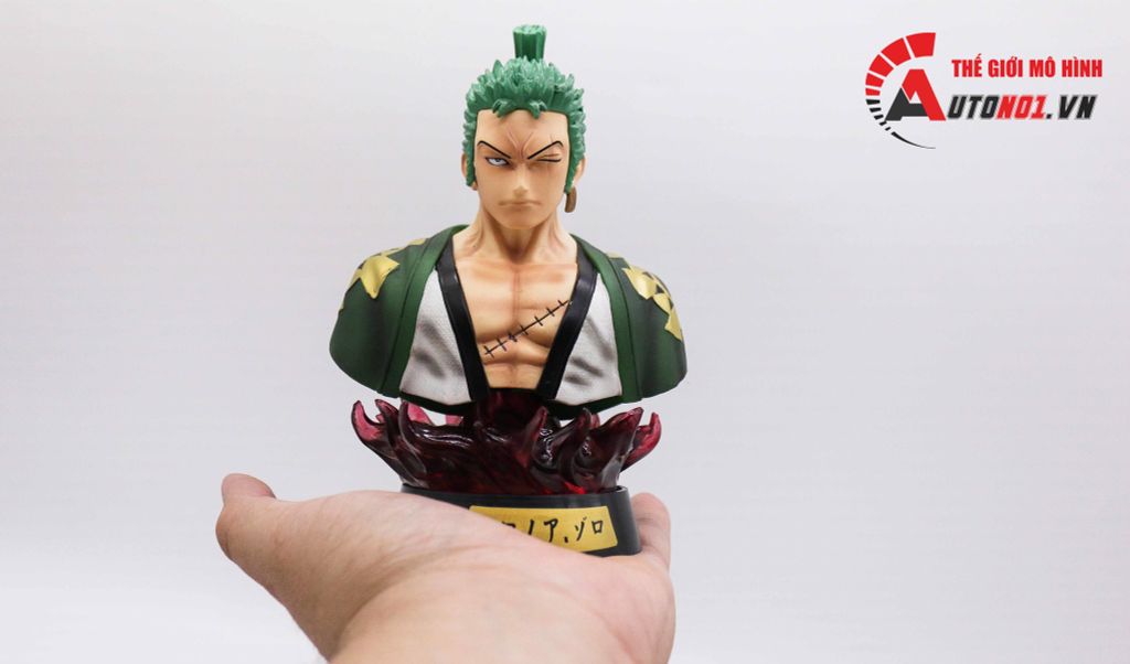 MÔ HÌNH NHÂN VẬT ONEPIECE TƯỢNG ZORO CÓ ĐÈN 16CM 7315