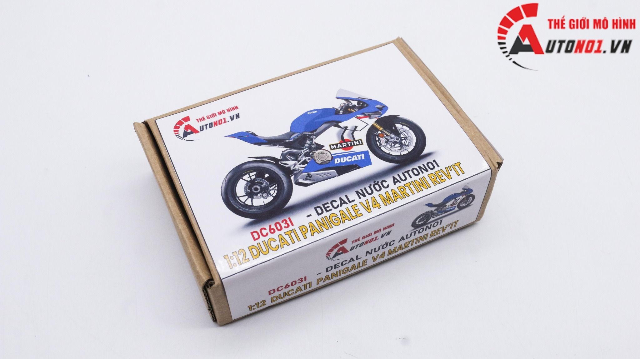  Decal nước độ Ducati Panigale V4 Martini Rev