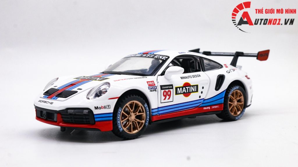 MÔ HÌNH XE PORSCHE 911 GT3 RSR 1:32 MINIAUTO 7989