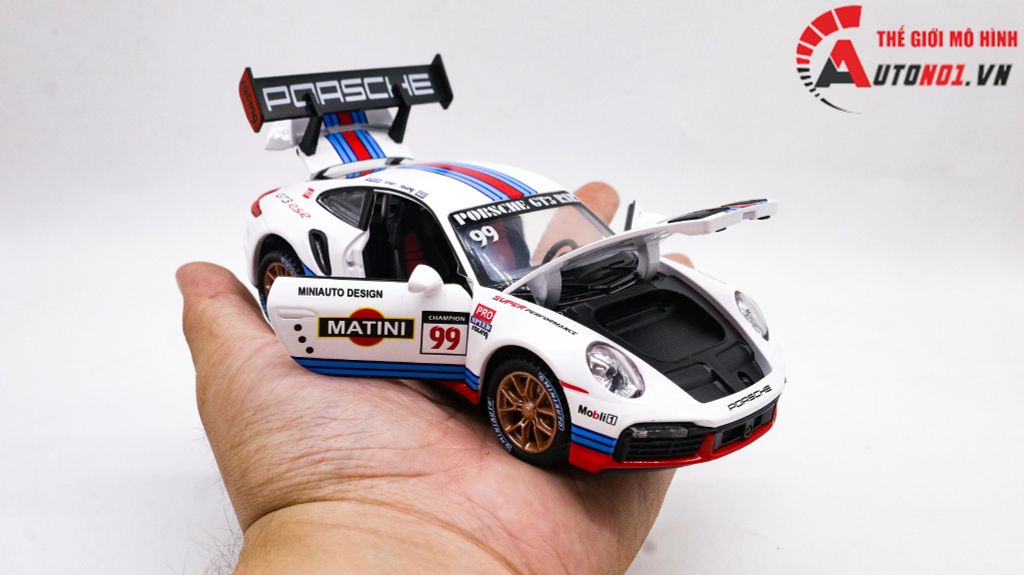 MÔ HÌNH XE PORSCHE 911 GT3 RSR 1:32 MINIAUTO 7989