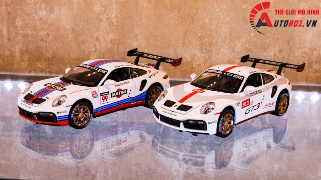 MÔ HÌNH XE PORSCHE 911 GT3 RSR 1:32 MINIAUTO 7989