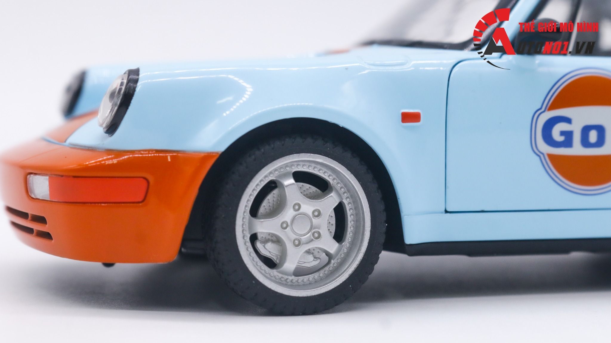  Mô hình xe Porsche RWB RauhWelt 964 1:24 Alloy Model OT207 