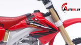  Mô hình xe cào cào Honda CRF450 red white tỉ lệ 1:12 Maisto 5412 