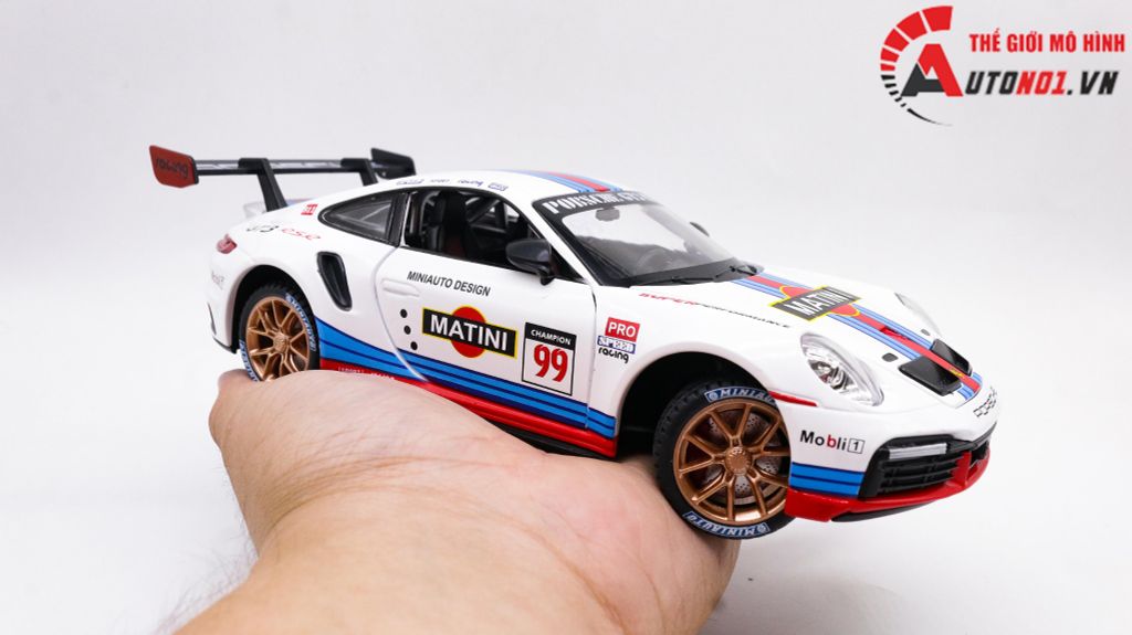 MÔ HÌNH XE PORSCHE 911 GT3 RSR 1:24 MINIAUTO 7975