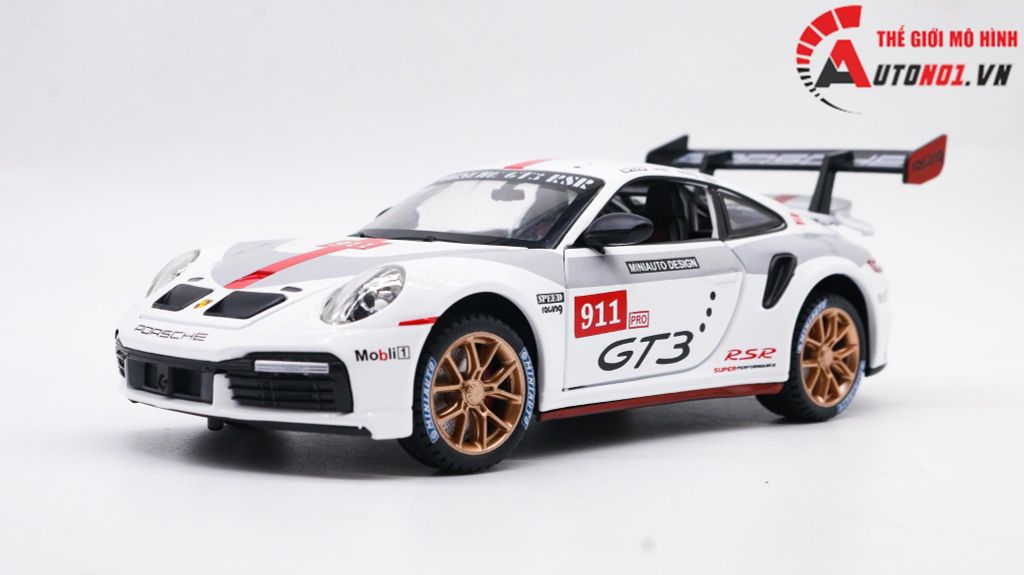 MÔ HÌNH XE PORSCHE 911 GT3 RSR 1:24 MINIAUTO 7975