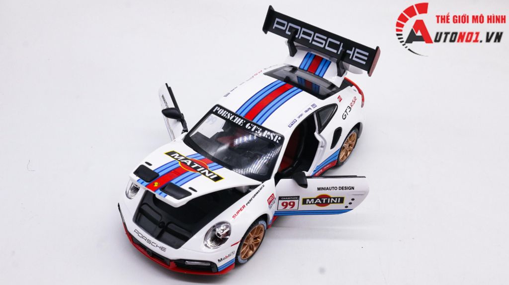 MÔ HÌNH XE PORSCHE 911 GT3 RSR 1:24 MINIAUTO 7975