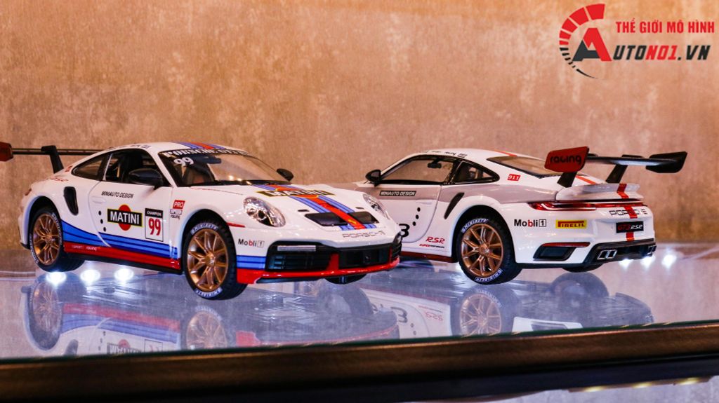 MÔ HÌNH XE PORSCHE 911 GT3 RSR 1:24 MINIAUTO 7975