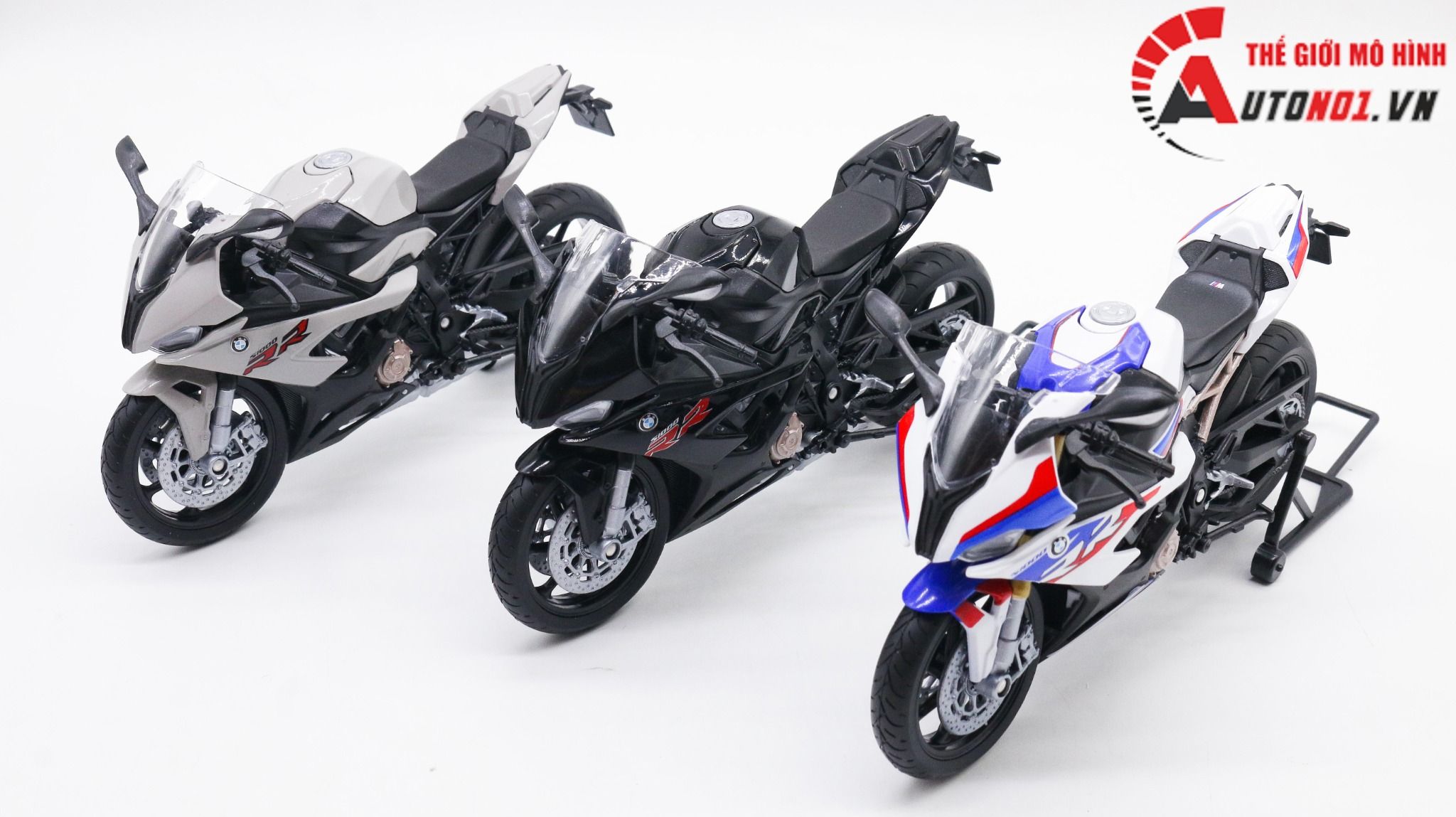  Mô hình xe Bmw s1000rr 2021 1:12 Welly MT081 