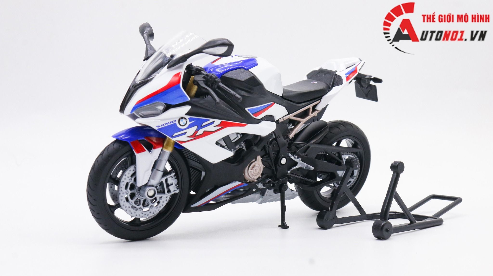  Mô hình xe Bmw s1000rr 2021 1:12 Welly MT081 