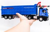  Mô hình xe container tỉ lệ 1:24 đầu kim loại - thùng xe nhựa Metal DieCast OT242 