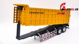  Mô hình xe container tỉ lệ 1:24 đầu kim loại - thùng xe nhựa Metal DieCast OT242 