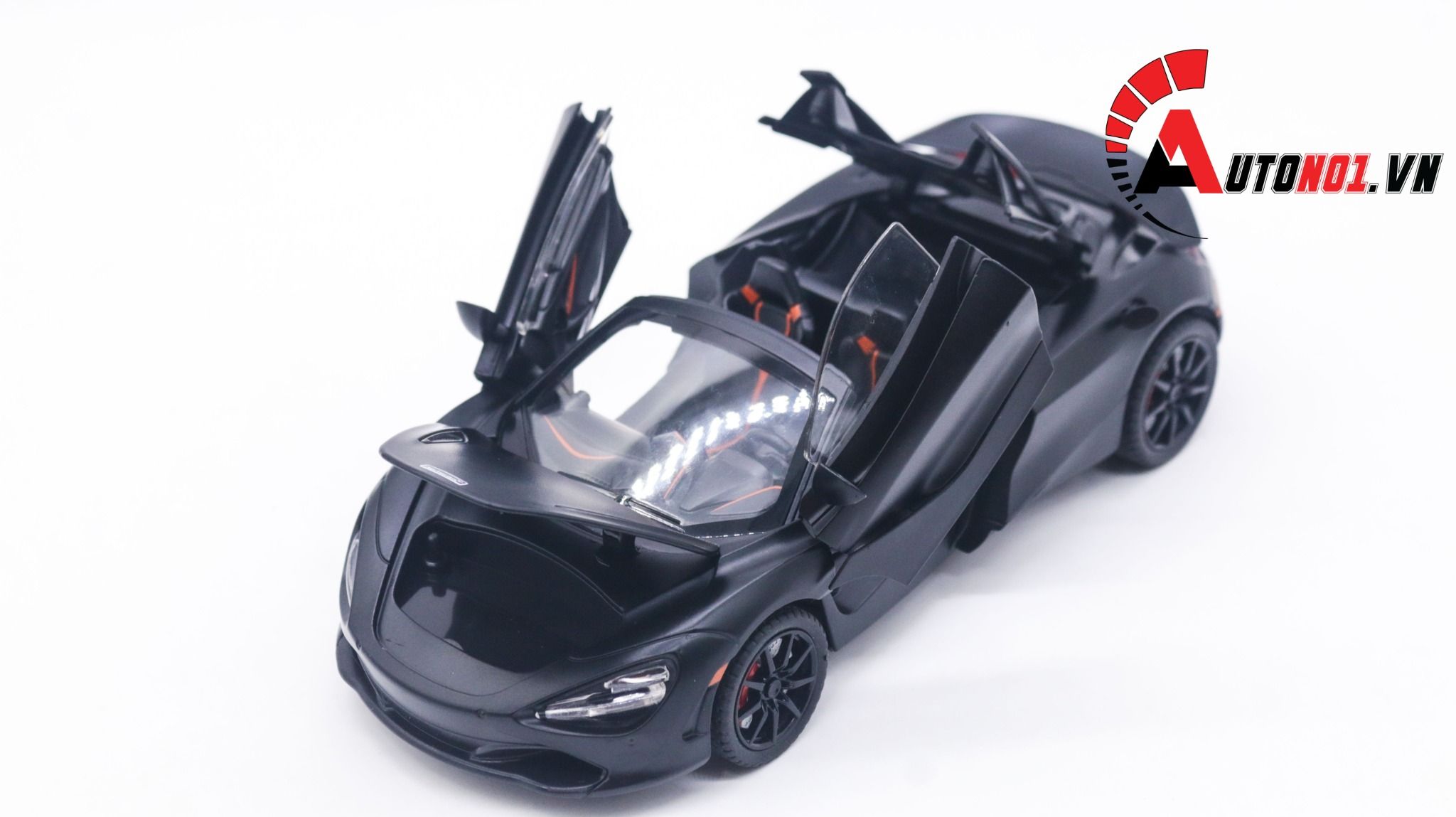  Mô hình xe ô tô Mclaren 720S full open tỉ lệ 1:24 Chezhi OT222 