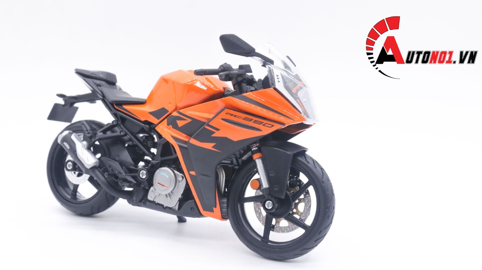 Mô hình xe KTM RC 390 không đế 1:12 Maisto MT039