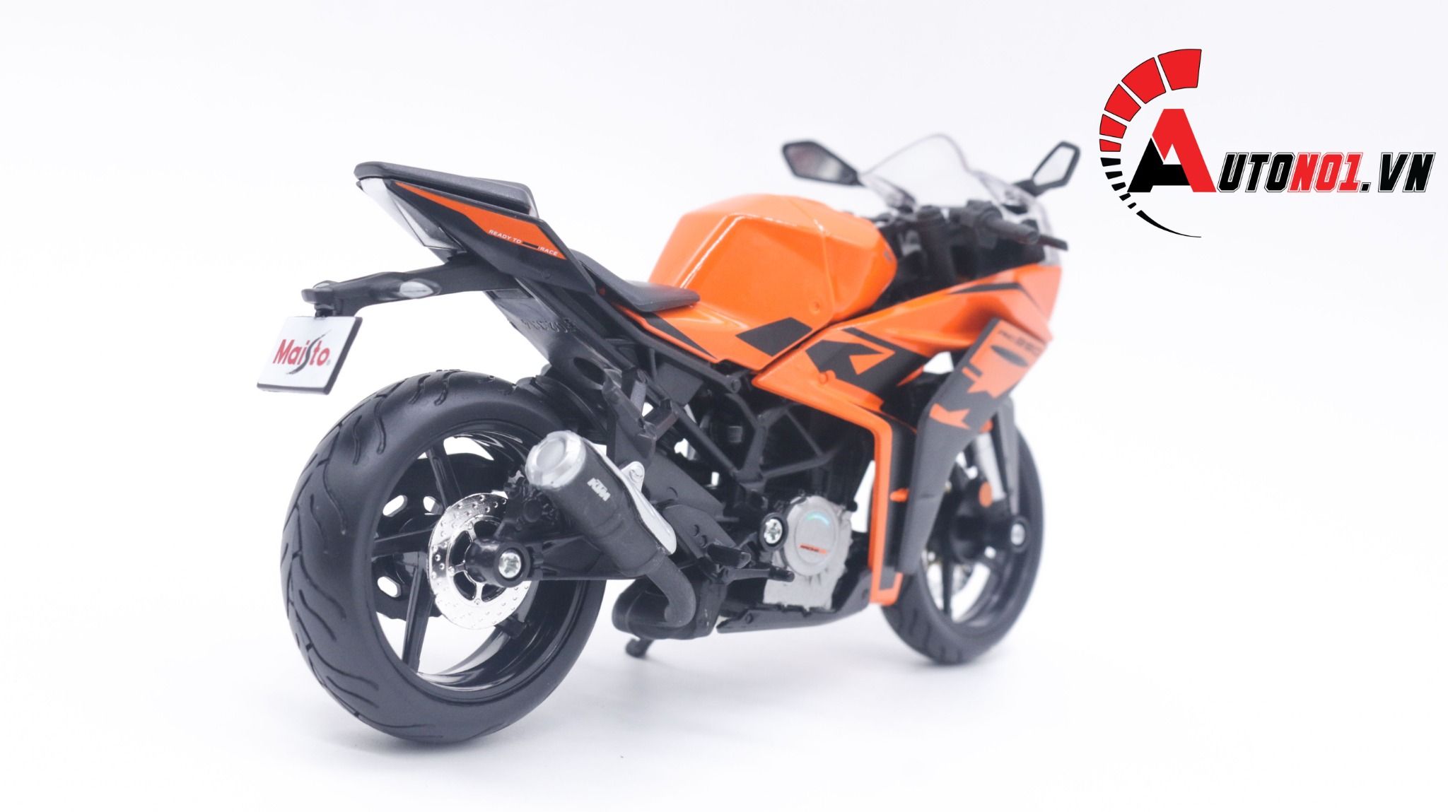  Mô hình xe KTM RC 390 không đế 1:12 Maisto MT039 